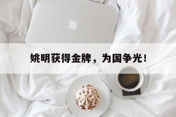 开云手机登录入口-姚明获得金牌，为国争光！
